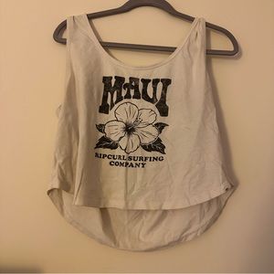 Maui tank top by rip curl. Runs large
